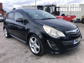 Location: Nottingham - 2011 VAUXHALL CORSA SRI 5 DOOR HATCHBACK REG: PN61CZK, 1398cc PETROL, 5 SPEED MANUAL PETROL, Former Keepers: 3, Keys: Yes, MOT Expiry date: 04/06/2026