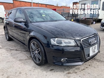 Location: Nottingham - 2012 AUDI A3 5 Door Hatchback REG: FJ61TWL, 1400cc Petrol, Automatic, Former Keepers: 6, Keys: Yes, MOT Expiry date: 06/12/2026