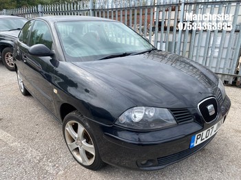 Location: Manchester - 2007 SEAT IBIZA SPORT 3 Door Hatchback REG: PL07JNV, 1390cc Petrol, 5 Speed Manual Petrol, Former Keepers: 10, Keys: No, MOT Expiry date: 26/10/2026