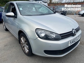 Location: Manchester - 2010 VOLKSWAGEN GOLF MATCH TDI 5 Door Hatchback REG: SA60OJT, 1968 Diesel, 6 Speed Manual Diesel, Former Keepers: 6, Keys: No, MOT Expiry date: 26/09/2026