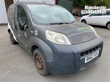 Location: Manchester - 2012 CITROEN NEMO 660 LX S/S HDI S-A Panel Van REG: BN62XUK, 1248cc Diesel, 5 Speed Auto Diesel, Former Keepers: 2, Keys: No, MOT Expiry date: 10/09/2019