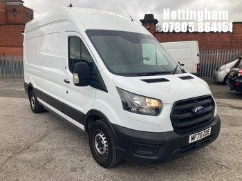 Location: Nottingham - 2020 FORD TRANSIT 350 LEADER ECOBLU Panel Van REG: MF70ZDE, 1995cc Diesel, 6 Speed Manual Diesel, Former Keepers: 1, Keys: Yes, MOT Expiry date: 11/12/2025
