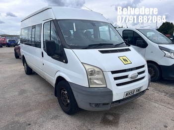 Location: BELVEDERE - 2008 FORD TRANSIT 100 T370 TREND 15 Minibus REG: MV58VWE, 2402cc Diesel, Manual Diesel, Former Keepers: 3, Keys: No, MOT: Expiry date07.09.2026