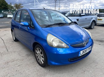 Location: Belvedere - 2008 HONDA JAZZ SE CVT 5 DOOR HATCHBACK REG: LB08FBV, 1339cc PETROL, VARIABLE SPEED AUTO PETROL, Former Keepers: 2, Keys: Yes, MOT Expiry date: 31/05/2027