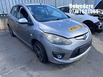 Location: Belvedere - 2010 MAZDA 2 TAKUYA 5 Door Hatchback REG: KY60YDD, Keys: No, MOT Expiry date: 03/07/2027, 1349 Petrol, 5 Speed Manual Petrol, Former Keepers: 8
