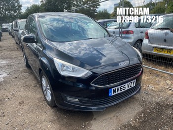 Location: Mitcham - 2016 FORD C-MAX ZETEC TURBO MPV REG: NV65VZY, Keys: No, MOT Expiry date: 25/05/2026, 999 Petrol, 6 Speed Manual Petrol, Former Keepers: 3