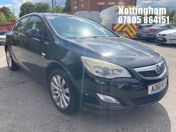Location: Nottingham - 2011 VAUXHALL ASTRA EXCITE 5 Door Hatchback REG: AO61NFG, Keys: No, MOT Expiry date: 19/08/2026, 1398 Petrol, 5 Speed Manual Petrol, Former Keepers: 4