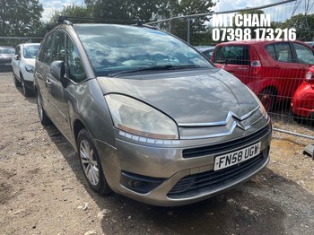 Location: Mitcham - 2008 CITROEN C4 PICASSO 7 VTR+ HDI A MPV REG: FN58UGW, Keys: No, MOT Expiry date: 10/02/2027, 1997 Diesel, 6 Speed Auto Diesel, Former Keepers: 9