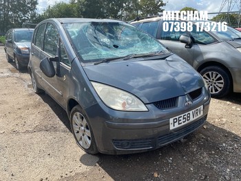 Location: Mitcham - 2008 MITSUBISHI COLT CZ2 DI-D AMT 5 Door Hatchback REG: PE58VRV, Keys: No, MOT Expiry date: 28/08/2024, 1493 Diesel, 6 Speed Semi Auto Diesel, Former Keepers: 3