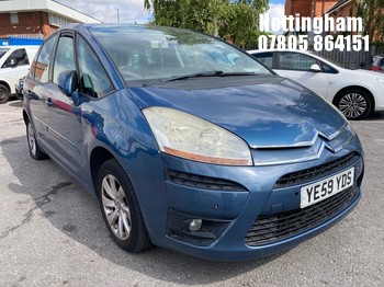 Location: Nottingham - 2009 CITROEN C4 PICASSO VTR+ HDI S-A MPV REG: YE59YDS, Keys: No, MOT Expiry date: 31/12/2026, 1560 Diesel, 6 Speed Auto Diesel, Former Keepers: 2