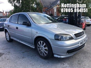 Location: Nottingham - 2000 VAUXHALL ASTRA LS 16V 5 Door Hatchback REG: W401TRE, Keys: No, MOT Expiry date: 05/12/2026, 1398 Petrol, 5 Speed Manual Petrol, Former Keepers: 7