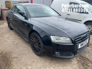 Location: PETERBOROUGH - 2011 AUDI A5 S LINE BLACK EDIT TFSI Coupe REG: MM11EHX, 1984cc Petrol, 6 Speed Manual Petrol, Former Keepers: 6, Keys: No, MOT: Expiry date13/12/2025