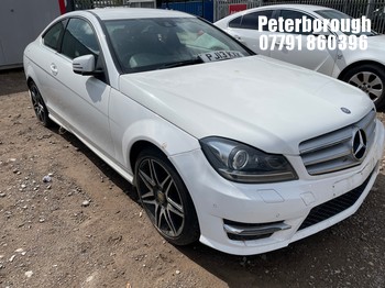 Location: Peterborough - 2013 MERCEDES-BENZ C220 AMG SPORT + CDI BLUE Coupe REG: PJ13KXK, Keys: No, MOT Expiry date: 19/09/2026, 2143 Diesel, 7 Speed Auto Diesel, Former Keepers: 6