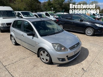 Location: Brentwood - 2006 FORD FIESTA ZETEC CLIMATE 5 Door Hatchback REG: BP55DOU, Keys: No, MOT Expiry date: 29/05/2026, 1388 Petrol, 5 Speed Manual Petrol, Former Keepers: 7