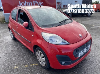 Location: South Wales - 2013 PEUGEOT 107 ACTIVE 5 Door Hatchback REG: BT63OSU, Keys: Yes, MOT Expiry date: 15/01/2027, 998 Petrol, 5 Speed Manual Petrol, Former Keepers: 4