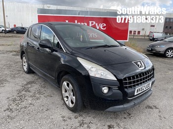 Location: South Wales - 2012 PEUGEOT 3008 ACTIVE HDI 5 Door Hatchback REG: WK62UOE, Keys: No, MOT Expiry date: 15/01/2026, 1560 Diesel, 6 Speed Manual Diesel, Former Keepers: 3