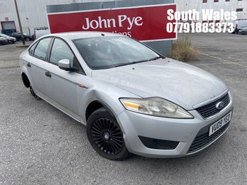 Location: South Wales - 2009 FORD MONDEO EDGE TDCI 140 5 Door Hatchback REG: VU09YED, Keys: No, MOT Expiry date: 06/09/2025, 1997 Diesel, 6 Speed Manual Diesel, Former Keepers: 5