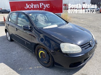 Location: South Wales - 2008 VOLKSWAGEN GOLF MATCH TDI 105 5 Door Hatchback REG: DY58LLK, Keys: No, MOT Expiry date: 18/02/2025, 1896 Diesel, 5 Speed Manual Diesel, Former Keepers: 8