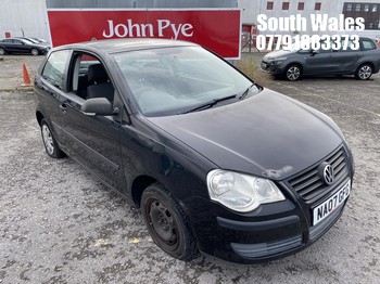 Location: South Wales - 2007 VOLKSWAGEN POLO E 55 3 Door Hatchback REG: NA07GFG, Keys: No, MOT Expiry date: 19/05/2022, 1198 Petrol, 5 Speed Manual Petrol, Former Keepers: 4