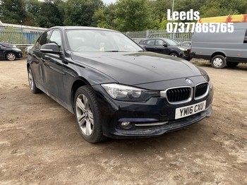 Location: Leeds - 2016 BMW 320D SPORT 4 Door Saloon REG: YM16CXU, Keys: No, MOT Expiry date: 06-05-2027, 1995 Diesel, 6 Speed Manual Diesel, Former Keepers: 5