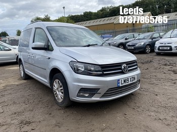 Location: Leeds - 2019 VOLKSWAGEN CADDY C20 LIFE TDI S-A MPV REG: LM19XDN, Keys: No, MOT Expiry date: 01-09-2025, 1968 Diesel, 6 Speed Semi Auto Diesel, Former Keepers: 3