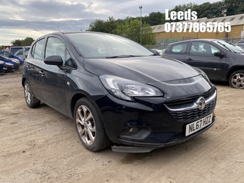 Location: Leeds - 2017 VAUXHALL CORSA ENERGY AC ECOFLEX 5 Door Hatchback REG: NL67HZZ, Keys: No, MOT Expiry date: 07-04-2026, 1398 Petrol, 5 Speed Manual Petrol, Former Keepers: 7