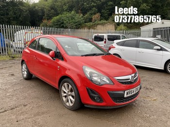 Location: Leeds - 2014 VAUXHALL CORSA EXCITE AC 3 Door Hatchback REG: WR64EMX, Keys: No, MOT Expiry date: 14-07-2026, 1229 Petrol, 5 Speed Manual Petrol, Former Keepers: 3