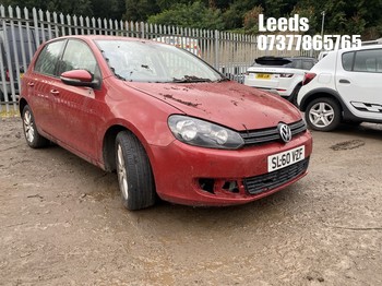 Location: Leeds - 2010 VOLKSWAGEN GOLF SE BLUEMOTION TDI 5 Door Hatchback REG: SL60VZF, Keys: No, MOT Expiry date: 12-02-2027, 1598 Diesel, 5 Speed Manual Diesel, Former Keepers: 6