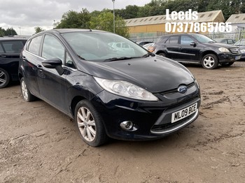 Location: Leeds - 2009 FORD FIESTA ZETEC 82 5 Door Hatchback REG: ML09BCE, Keys: No, MOT Expiry date: 24-09-2026, 1242 Petrol, 5 Speed Manual Petrol, Former Keepers: 5