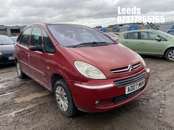 Location: Leeds - 2007 CITROEN XSARA PICASSO DESIRE 92 MPV REG: AD07MKN, Keys: No, MOT Expiry date: 11-11-2026, 1560 Diesel, 5 Speed Manual Diesel, Former Keepers: 3