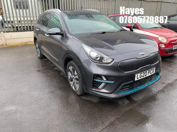 Location: HAYES / HEATHROW - 2020 KIA NIRO FIRST EDITION EV ESTATE REG: LG20PCX, 0cc Electric, 1 Speed Auto Electric, Former Keepers: 2, Keys: No, MOT: Expiry date08/03/2027