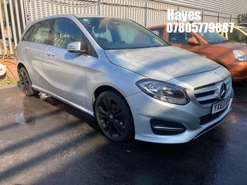 Location: Hayes - 2015 MERCEDES-BENZ B180 SPORT EXECUTIVE CDI MPV REG: YX65WWF, Keys: No, MOT Expiry date: 03/06/2026, 1461 Diesel, 6 Speed Manual Diesel, Former Keepers: 6