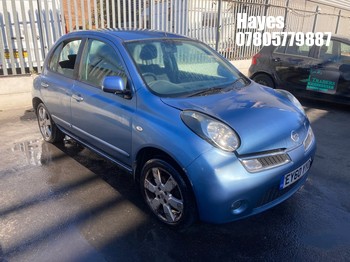 Location: Hayes - 2010 NISSAN MICRA N-TEC 5 Door Hatchback REG: EY60YYO, Keys: No, MOT Expiry date: 17/02/2027, 1240 Petrol, 5 Speed Manual Petrol, Former Keepers: 6