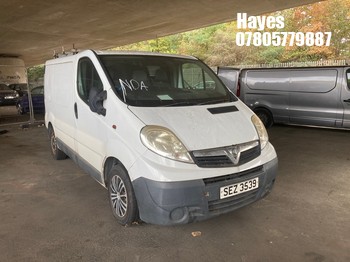 Location: Hayes - 2008 VAUXHALL VIVARO 2700 CDTI SWB Panel Van REG: SEZ3539, Keys: No, MOT Expiry date: 18/01/2025, 1995 Diesel, 6 Speed Manual Diesel, Former Keepers: 10