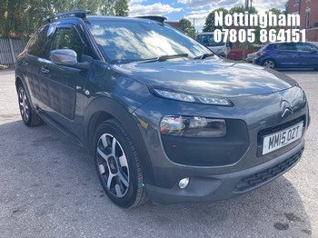 Location: Nottingham - 2015 CITROEN C4 CACTUS FLAIR PURETECH 5 DOOR HATCHBACK REG: MM15OZT, 1200cc PETROL, 5 SPEED MANUAL PETROL, Former Keepers: 3, Keys: Yes, MOT Expiry date: 11/10/2026
