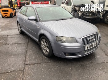 Location: Stapleford - 2006 AUDI A3 SPORT FSI AUTO 3 Door Hatchback REG: VK06UGB, Keys: Yes, MOT Expiry date: 21/02/2027, 1984 Petrol, 6 Speed Auto Petrol, Former Keepers: 11