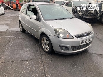 Location: Stapleford - 2007 FORD FIESTA ZETEC CLIMATE 3 Door Hatchback REG: NA57EBZ, Keys: Yes, MOT Expiry date: 12/10/2026, 1242 Petrol, 5 Speed Manual Petrol, Former Keepers: 9