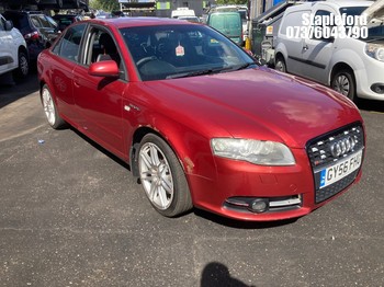 Location: Stapleford - 2007 AUDI A4 SE S LINE 4 Door Saloon REG: GY56FHU, Keys: Yes, MOT Expiry date: 13/05/2027, 1984 Petrol, 6 Speed Manual Petrol, Former Keepers: 6