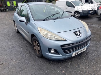 Location: Stapleford - 2011 PEUGEOT 207 ENVY 3 Door Hatchback REG: EK11UJH, Keys: Yes, MOT Expiry date: 06/03/2027, 1397 Petrol, 5 Speed Manual Petrol, Former Keepers: 3
