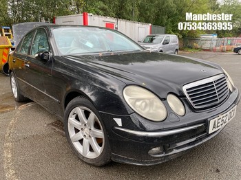 Location: Manchester - 2002 MERCEDES E220 CDI AVANTGARDE AUTO 4 Door Saloon REG: AE52OCX, 2148 Diesel, 5 Speed Auto Diesel, Former Keepers: 2, Keys: No, MOT Expiry date: 05/11/2025
