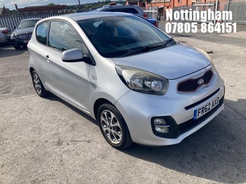 Location: Nottingham - 2013 KIA PICANTO CITY 3 Door Hatchback REG: FR62AXB, 998cc Petrol, 5 Speed Manual Petrol, Former Keepers: 3, Keys: Yes, MOT Expiry date: 06/12/2026