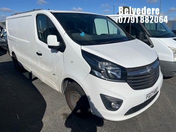 Location: BELVEDERE - 2017 VAUXHALL VIVARO 2900 SPORT CDTI BT Panel Van REG: FG17HXC, 1598cc Diesel, 6 Speed Manual Diesel, Former Keepers: 2, Keys: No, MOT: Expiry date15.05.2027