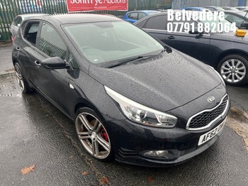 Location: BELVEDERE - 2012 KIA CEED 1 CRDI 5 Door Hatchback REG: AF62OMU, 1396cc Diesel, 6 Speed Manual Diesel, Former Keepers: 8, Keys: No, MOT: Expiry date23.03.2027