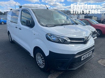 Location: BELVEDERE - 2020 TOYOTA PROACE ACTIVE Panel Van REG: NU20BPO, 1499cc Diesel, 6 Speed Manual Diesel, Former Keepers: 3, Keys: No, MOT Expiry date: 23.04.2027