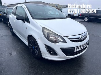 Location: Belvedere - 2012 VAUXHALL CORSA LIMITED EDITION 3 Door Hatchback REG: VK62EJO, Keys: No, MOT Expiry date: 15/01/2027, 1229 Petrol, 5 Speed Manual Petrol, Former Keepers: 8