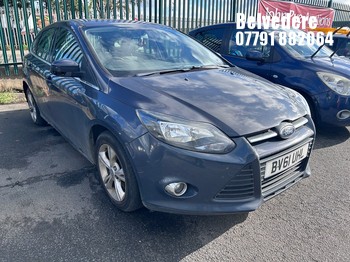 Location: Belvedere - 2011 FORD FOCUS ZETEC 105 5 Door Hatchback REG: BV61UHL, Keys: No, MOT Expiry date: 02/05/2026, 1596 Petrol, 5 Speed Manual Petrol, Former Keepers: 5