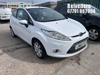 Location: Belvedere - 2010 FORD FIESTA ZETEC 3 Door Hatchback REG: LM60FGF, Keys: No, MOT Expiry date: 27/10/2026, 1242 Petrol, 5 Speed Manual Petrol, Former Keepers: 3