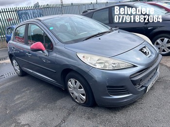 Location: Belvedere - 2010 PEUGEOT 207 S 5 Door Hatchback REG: LL60MTK, Keys: No, MOT Expiry date: 27/05/2026, 1360 Petrol, 5 Speed Manual Petrol, Former Keepers: 2