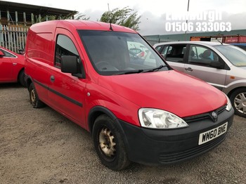 Location: Edinburgh - 2011 VAUXHALL COMBO 1700 CDTI Car Derived Van REG: WM60BNE, Keys: Yes, MOT Expiry date: 04/06/2026, 1248 Diesel, 5 Speed Manual Diesel, Former Keepers: 2