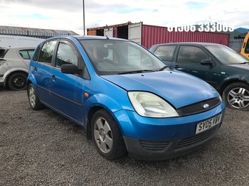 Location: Edinburgh - 2005 FORD FIESTA FINESSE TDCI 5 Door Hatchback REG: SY05VBV, Keys: Yes, MOT Expiry date: 03/11/2025, 1399 Diesel, 5 Speed Manual Diesel, Former Keepers: 7